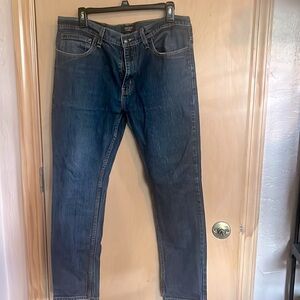 Adam Levine Collection Mens Jeans The Engineer Skinny Fit Straight  Size 36 x 32
